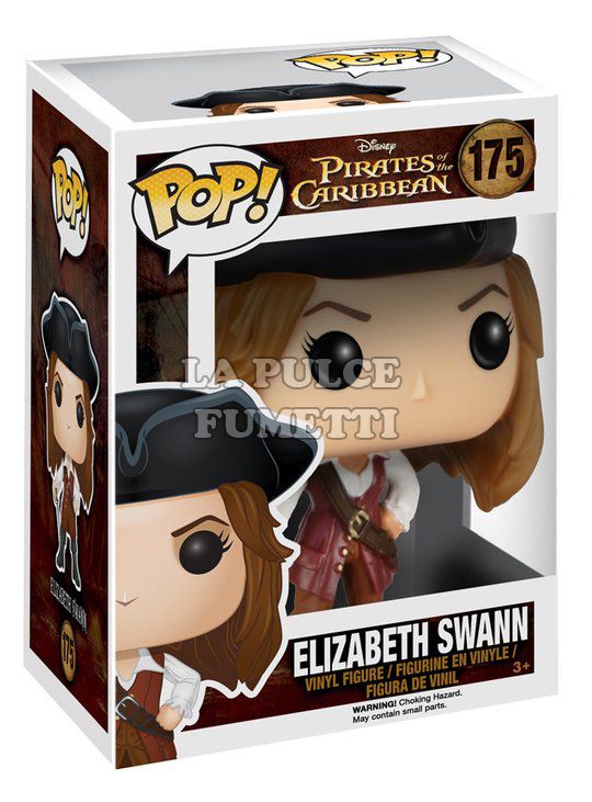 PIRATES OF THE CARIBBEAN: ELISABERH SWANN - VINYL FIGURE #  175 - POP FUNKO 